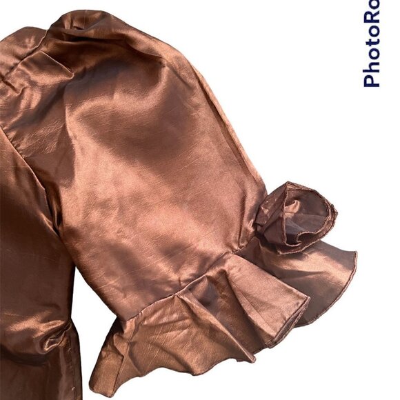 Ankara print Skirt and Blouse Set. size large - Picture 4 of 9